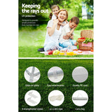 NNEDSZ 3x3m Tent Marquee Party Wedding Event Canopy Camping White
