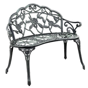 NNEDSZ Victorian Garden Bench - Green
