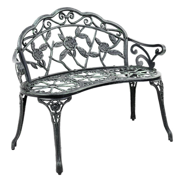 NNEDSZ Victorian Garden Bench - Green