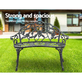 NNEDSZ Victorian Garden Bench - Green