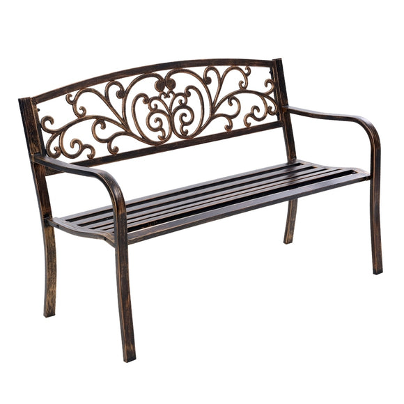 NNEDSZ Iron Garden Bench - Bronze