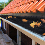NNEDSZ 36 Gutter Brush Guard 92cm X 10cm Length Leaf Twigs Filter Home Garden