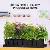 NNEMB 20 Pod Indoor Hydroponic Growing System-with Water Level Window
