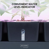NNEMB 20 Pod Indoor Hydroponic Growing System-with Water Level Window