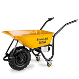 NNEMB 40V Battery Powered Wheelbarrow Motorised Electric-80L Bucket Volume-260kg Capacity