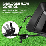 NNEMB Spreader 12V 36kg 30L Lawn Seed Fertiliser-for ATV-Ride on Mower-with Rain Cover