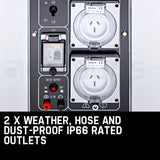NNEMB 8.4kW Peak 6kW Rated Diesel Generator Single Phase Commercial RCD