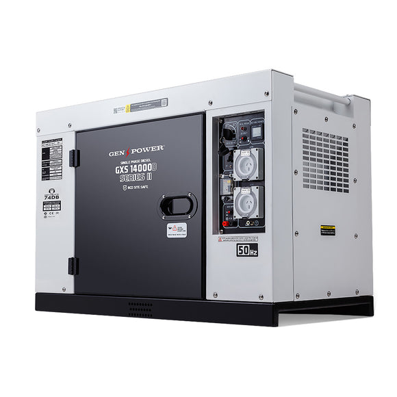 NNEMB 8.4kW Peak 6kW Rated Diesel Generator Single Phase Commercial RCD