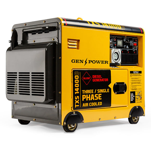 NNEMB Diesel Generator 3 Three Single Phase Peak 7kW Rated 5kW 420CC