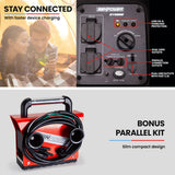 NNEMB 2 x 2200W Portable Power Generator with Bonus Parallel Kit
