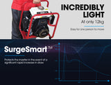 NNEMB 1.0kW Peak 0.8kW Rated Portable Open-Frame Inverter Generator