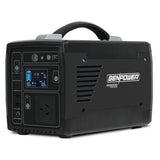 NNEMB 300W/600W 307Wh Portable Lithium Power Station Solar Generator Camping Off Grid Supply System
