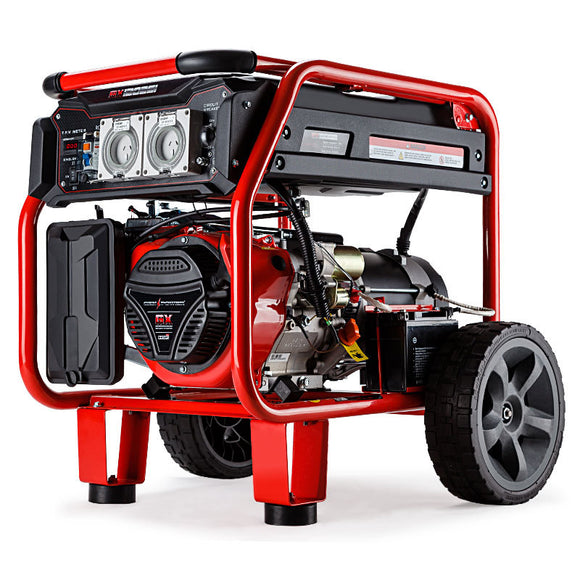 NNEMB 8.4kW Peak 6kW Rated Generator Single-Phase Petrol-Portable RCD