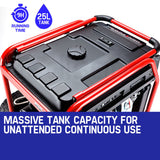 NNEMB 8.4kW Peak 6kW Rated Generator Single-Phase Petrol-Portable RCD