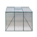 NNEDSZ Greenhouse Aluminum Green House Garden Shed Polycarbonate 1.9x1.9M