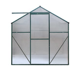 NNEDSZ Greenhouse Aluminum Green House Garden Shed Polycarbonate 1.9x1.9M