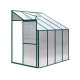 NNEDSZ Greenhouse Aluminium Green House Garden Polycarbonate 2.52x1.27M