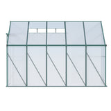 NNEDSZ Greenhouse Aluminium Green House Garden Shed Polycarbonate 3x1.27M