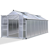 NNEDSZ Greenhouse Aluminium Green House Garden Shed Greenhouses 4.1x2.5M