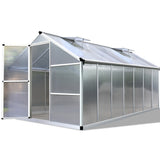 NNEDSZ Greenhouse Aluminium Green House Garden Shed Greenhouses 4.22x2.5M