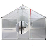 NNEDSZ Greenhouse Aluminium Green House Garden Shed Greenhouses 4.22x2.5M
