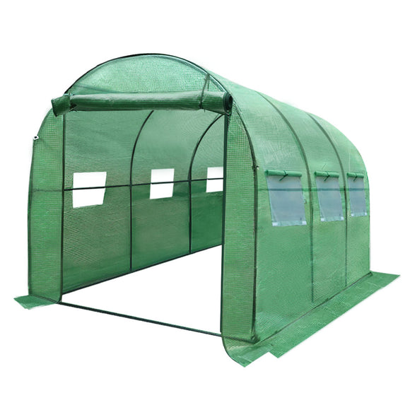 NNEDSZ Greenfingers Greenhouse Garden Shed Green House 3X2X2M Greenhouses Storage Lawn