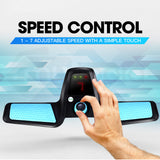 NNEMB Golf Buggy Electric Trolley Automatic Motorised Foldable Cart LED Black