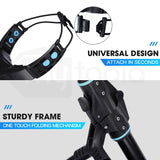 NNEMB Golf Buggy Electric Trolley Automatic Motorised Foldable Cart LED Black