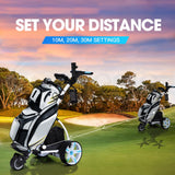 NNEMB Golf Buggy Electric Trolley Automatic Motorised Foldable Cart Powered