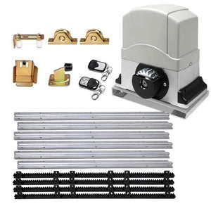 NNEDSZ Electric Sliding Gate Opener 1200KG With Hardware Kit 4M Rail