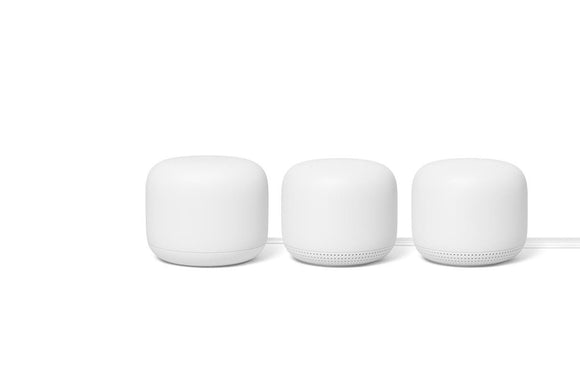 NNEKG Nest Wifi 3 Pack 1 Router and 2 Points