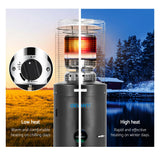 NNEDSZ Gas Patio Outdoor Heater Propane Butane LPG Portable Heater Stand Steel Black