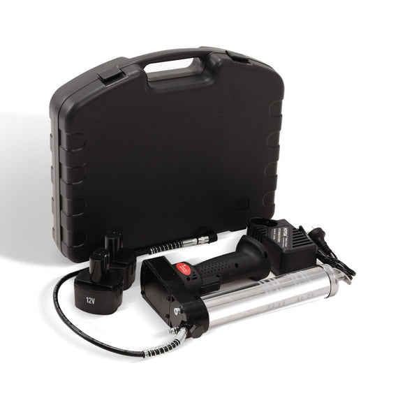 NNEDSZ 12V Rechargeable Cordless Grease Gun - Black