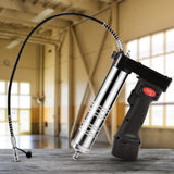 NNEDSZ 12V Rechargeable Cordless Grease Gun - Black