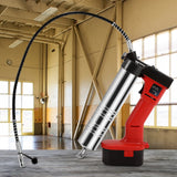 NNEDSZ 20V Rechargeable Cordless Grease Gun - Red