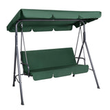 NNEDSZ  Outdoor Swing Chair Hammock 3 Seater Garden Canopy Bench Seat Backyard