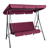 NNEDSZ Outdoor Swing Chair Hammock 3 Seater Garden Canopy Bench Seat Backyard