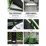 NNEDSZ 1680D 1.5MX1.5MX2M Hydroponics Grow Tent Kits Hydroponic Grow System