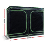 NNEDSZ 240cm Hydroponic Grow Tent
