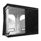 NNEDSZ Hydroponics Grow Tent Kits Hydroponic Grow System 2.4m x 1.2m x 2m 600D Oxford