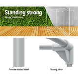 NNEDSZ Hydroponics Grow Tent Kits Hydroponic Grow System 2.4m x 1.2m x 2m 600D Oxford