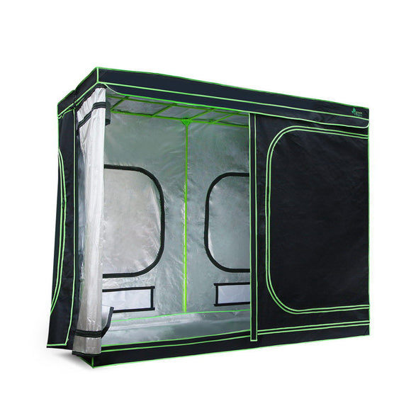 NNEDSZ Greenfingers 1680D 2.4MX1.2MX2M Hydroponics Grow Tent Kits Hydroponic Grow System