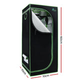NNEDSZ Grow Tent Kits 1680D Oxford 0.7MX0.7MX1.6M Hydroponics Grow System