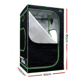 NNEDSZ Grow Tent Kits 1680D Oxford 0.9MX0.9MX1.8M Hydroponics Grow System
