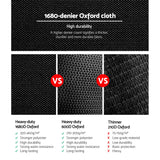 NNEDSZ Grow Tent Kits 1680D Oxford 0.9MX0.9MX1.8M Hydroponics Grow System