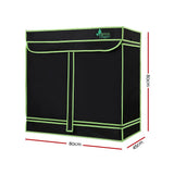 NNEDSZ Greenfingers Grow Tents Hydroponics Plant Tarp Shelves Kit 80 x 45 x 80cm