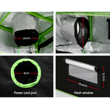 NNEDSZ Greenfingers Grow Tents Hydroponics Plant Tarp Shelves Kit 80 x 45 x 80cm