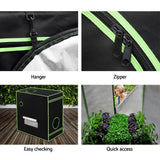 NNEDSZ Greenfingers Grow Tents Hydroponics Plant Tarp Shelves Kit 80 x 45 x 80cm
