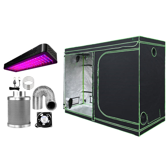 NNEDSZ Grow Tent 2000W LED Grow Light 280X140X200cm Mylar 6