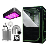 NNEDSZ   Tent 1000W LED  Light 90X90X180cm Mylar 6" Ventilation